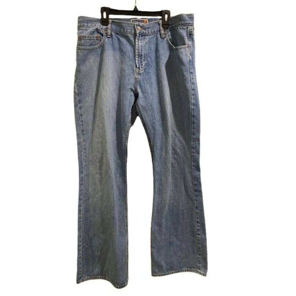 Women's 14 Regular Jeans Old Navy Boot Cut Just below the waist Mid-Rise Denim